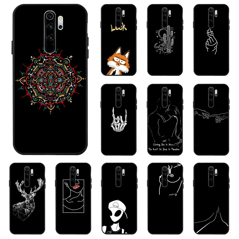 3D DIY чехол с рисунком для Xiaomi Redmi Note 8 Pro мягкий силиконовый TPU бампер телефона Xiomi 8A