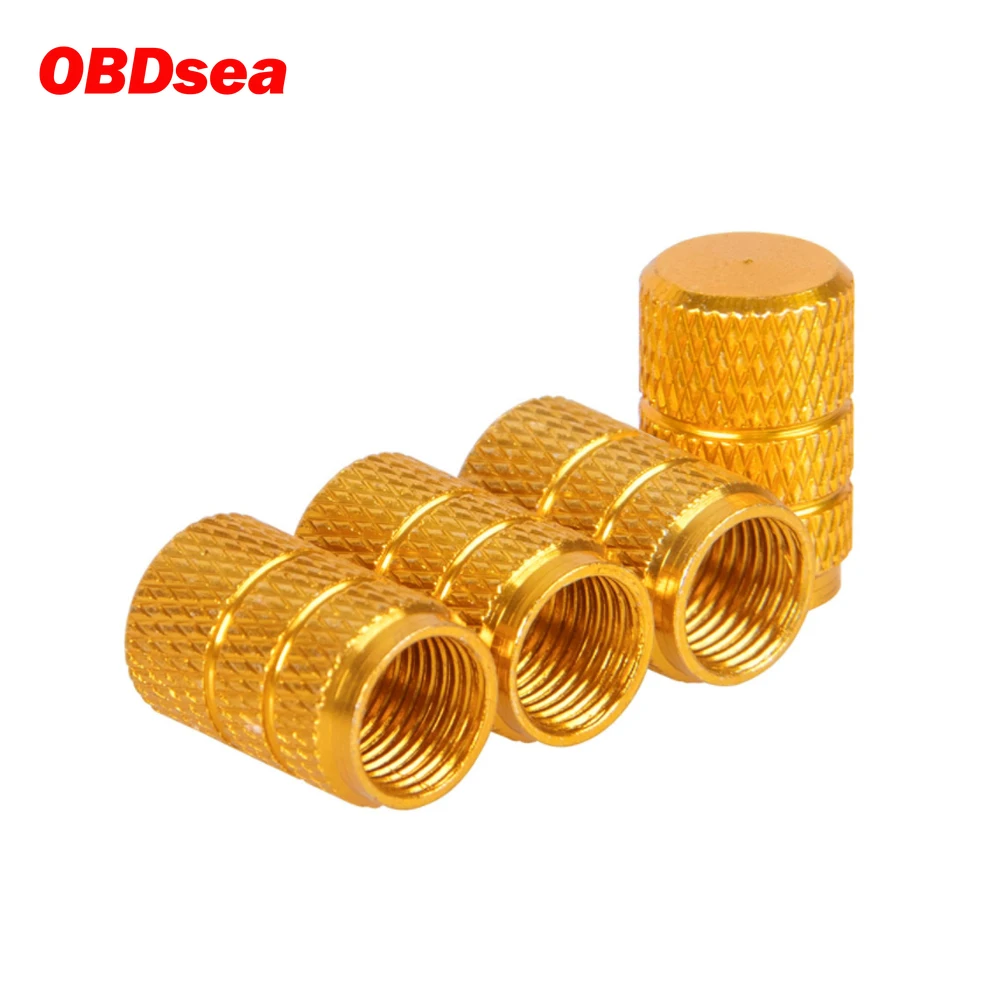 

4pcs/set Wheel Caps Theftproof Aluminum Car Wheel Tires Valves Tyre Stem Air Caps Airtight Cove