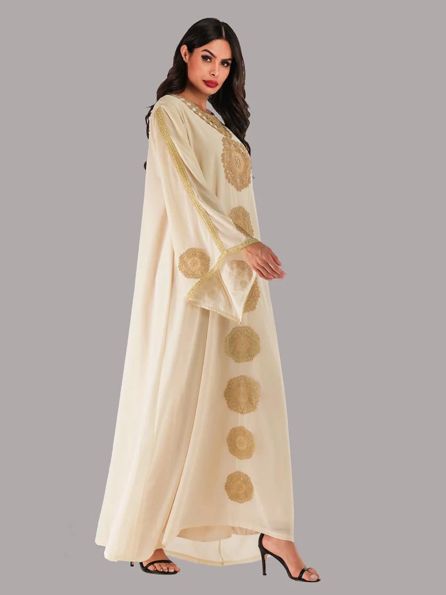 Abaya Dubai Muslim Hijab Dress Long Sleeve Kaftan Abayas For Women Caftan Turkey Islamic Clothing Oman Islam Turkish Robe | Тематическая