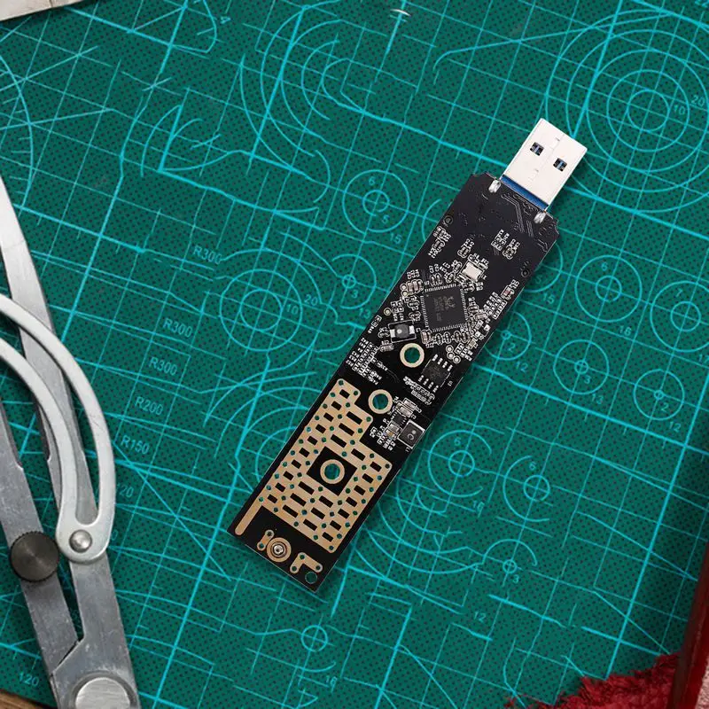 Адаптер NVMe для USB M.2 SSD для USB 3,1 type a с адаптером для жесткого диска RTL9210