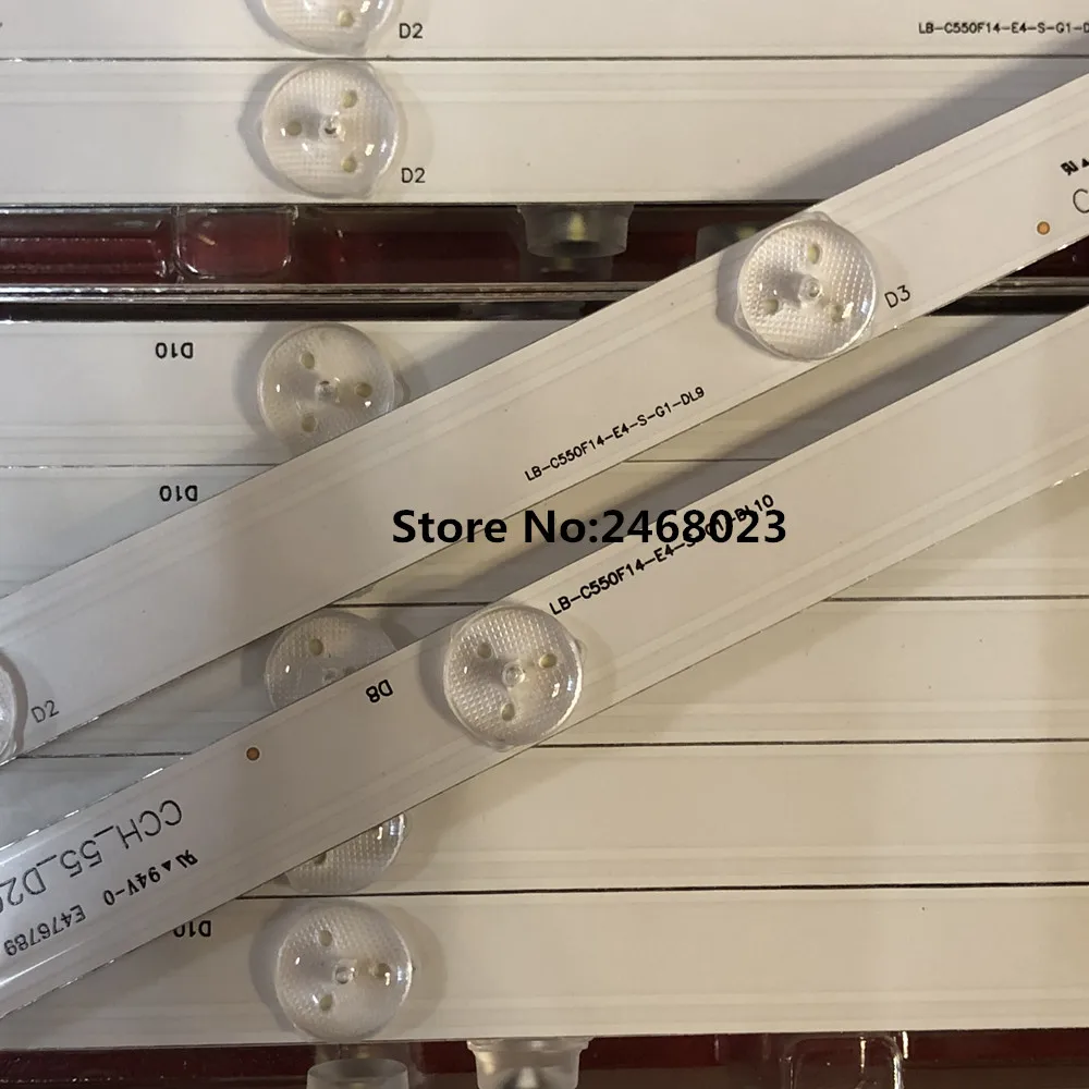 Светодиодная лента подсветка LB55061 55D3000/D2000 для экскаватора Hitachi 55 ''ТВ Экран