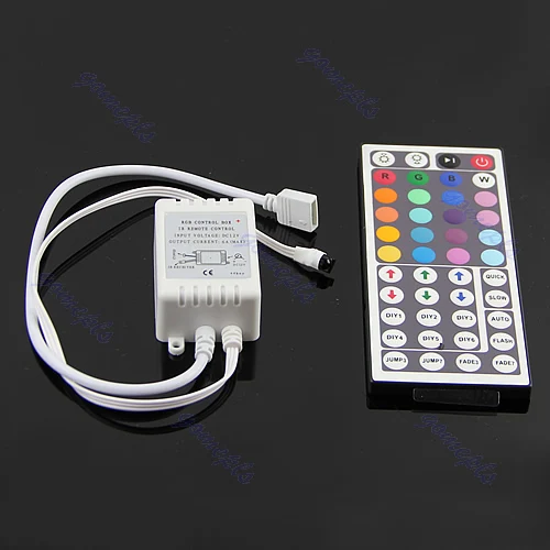 

LED 44 Keys IR Remote Controller Wireless For 3528 5050 RGB SMD Strips New