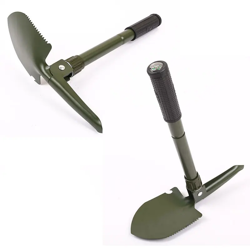 Portable Engineer Shovel with Shovels Picks Saws Nail Pulling Slot Multifunction Bendable and Foldable Outdoor Product | Инструменты