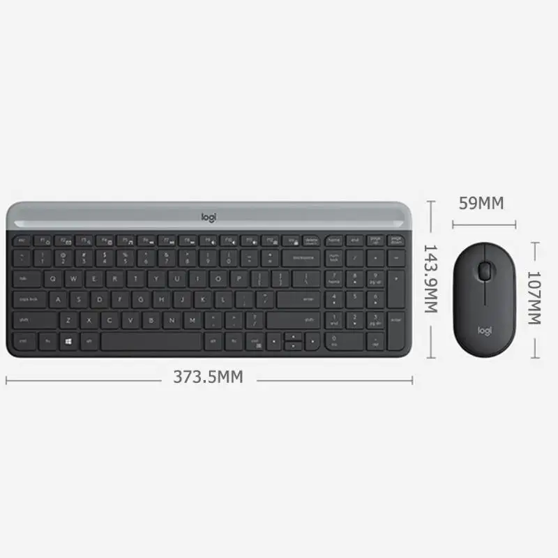 Lotech MK470 беспроводная клавиатура и мышь комплект 108 клавишей нано приемник Клавиатура 2,4 ГГц 1000 dpi оптическая мышь набор комбо