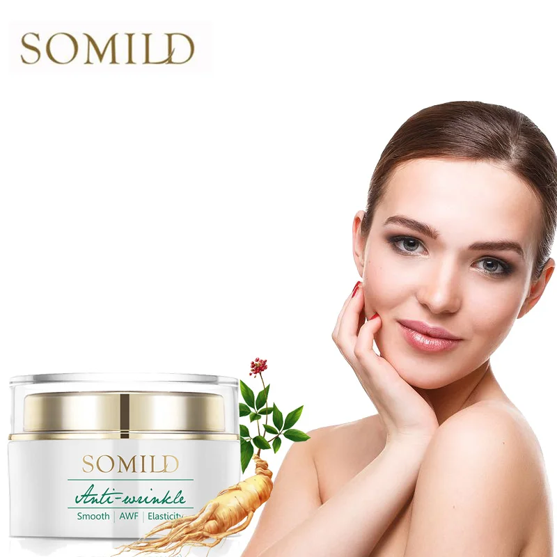 SOMILD женьшень против морщин крем оливковое масло дневной старения увлажняющий