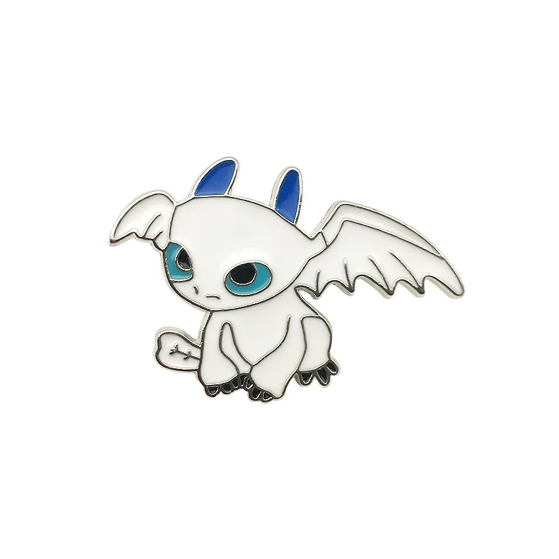 Winnie The Pooh Night Fury Cute Enamel Pin Stitch Brooches Bag Lapel Cartoon Badge Backpack Decoration Kids Gift Accessories | Украшения и