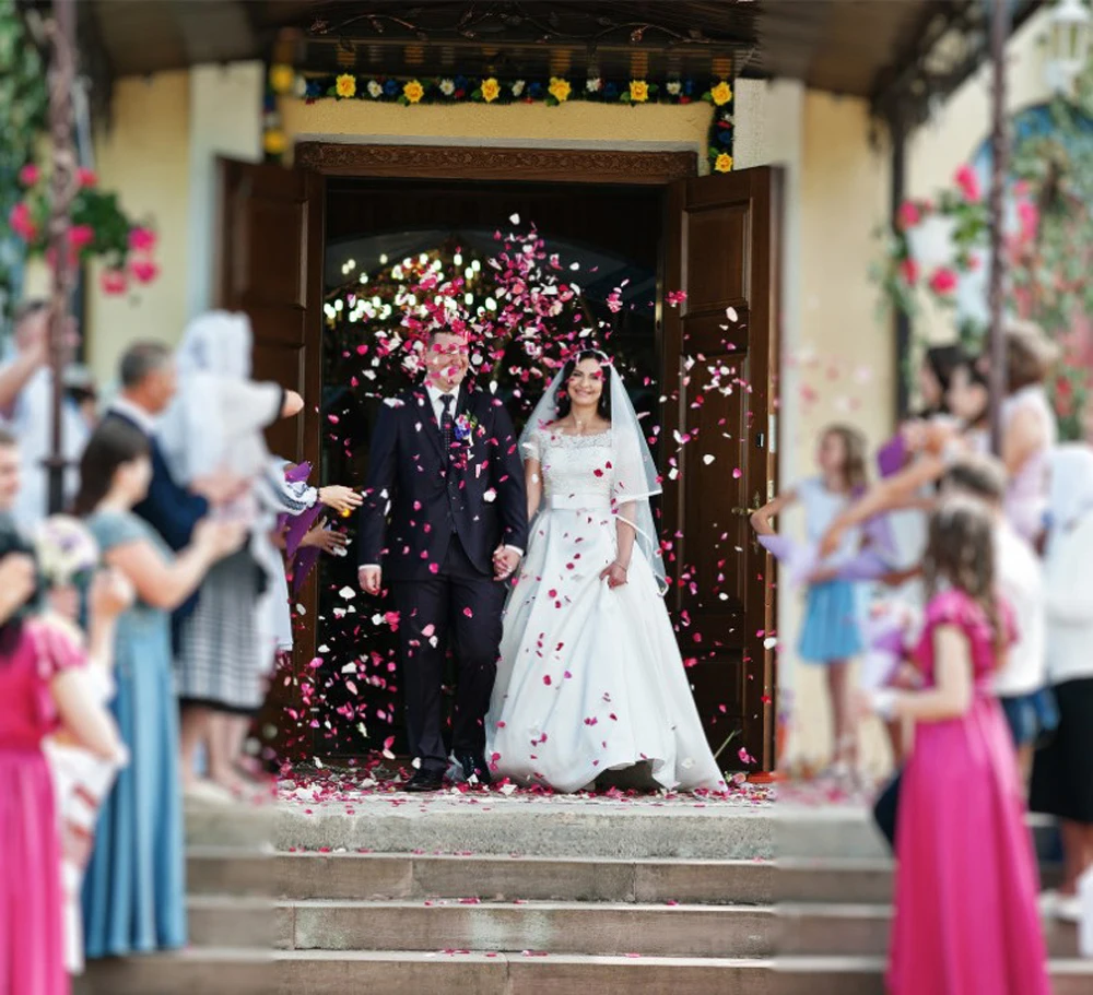 1000 шт. искусственные шелковые лепестки роз для свадьбы цветов аксессуары Дня