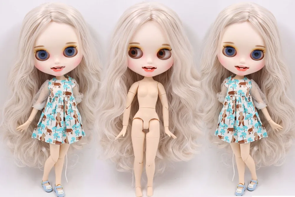ICY Blyth кукла на заказ с руками Набор для тела Новая Улыбка Рот матовое лицо 1/6 игрушки BJD DIY модные куклы подарок для девочки специальное предложение