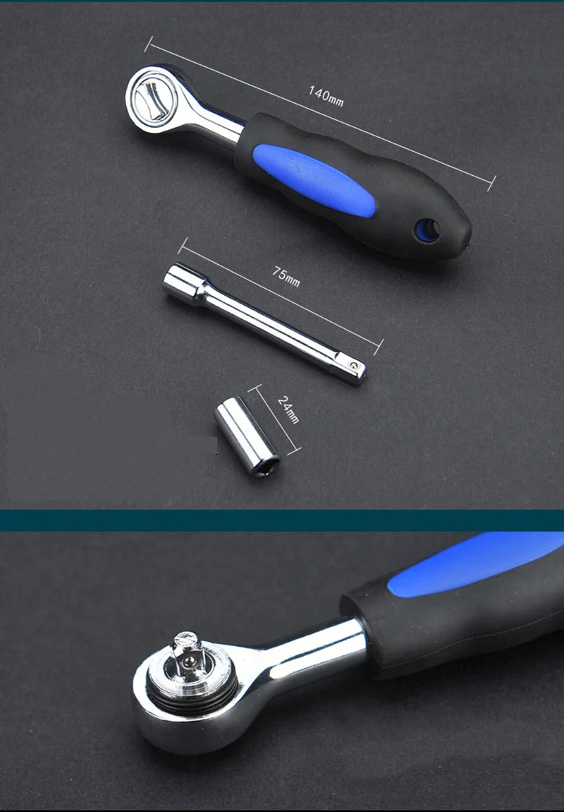 Набор гаечных ключей с трещоткой и отверткой 38 шт. | Инструменты