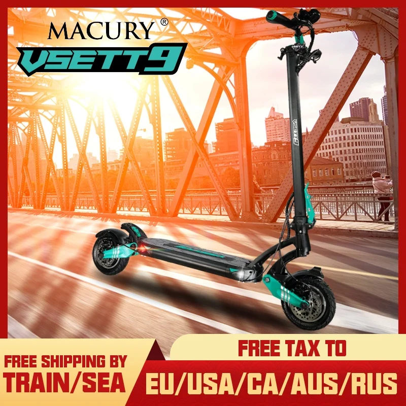 Оригинальный VSETT 9 электрический скутер Модернизированный ZERO Pro vset9 52V 650W