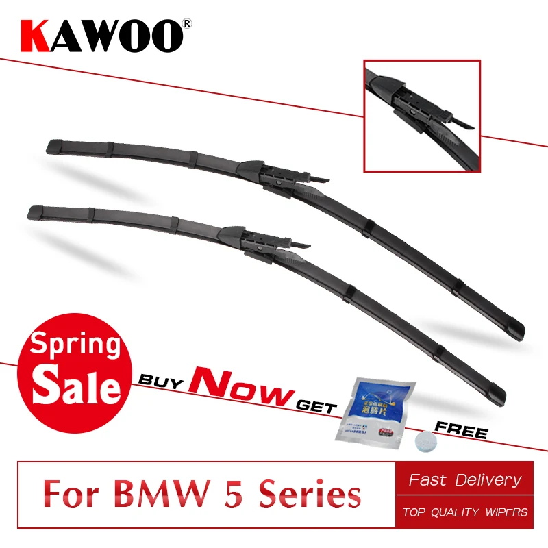 Автомобильные щетки стеклоочистителя KAWOO для BMW 5 серии E39 E60 E61 F07 F10 F11 G30 G31 520i 523i 525i