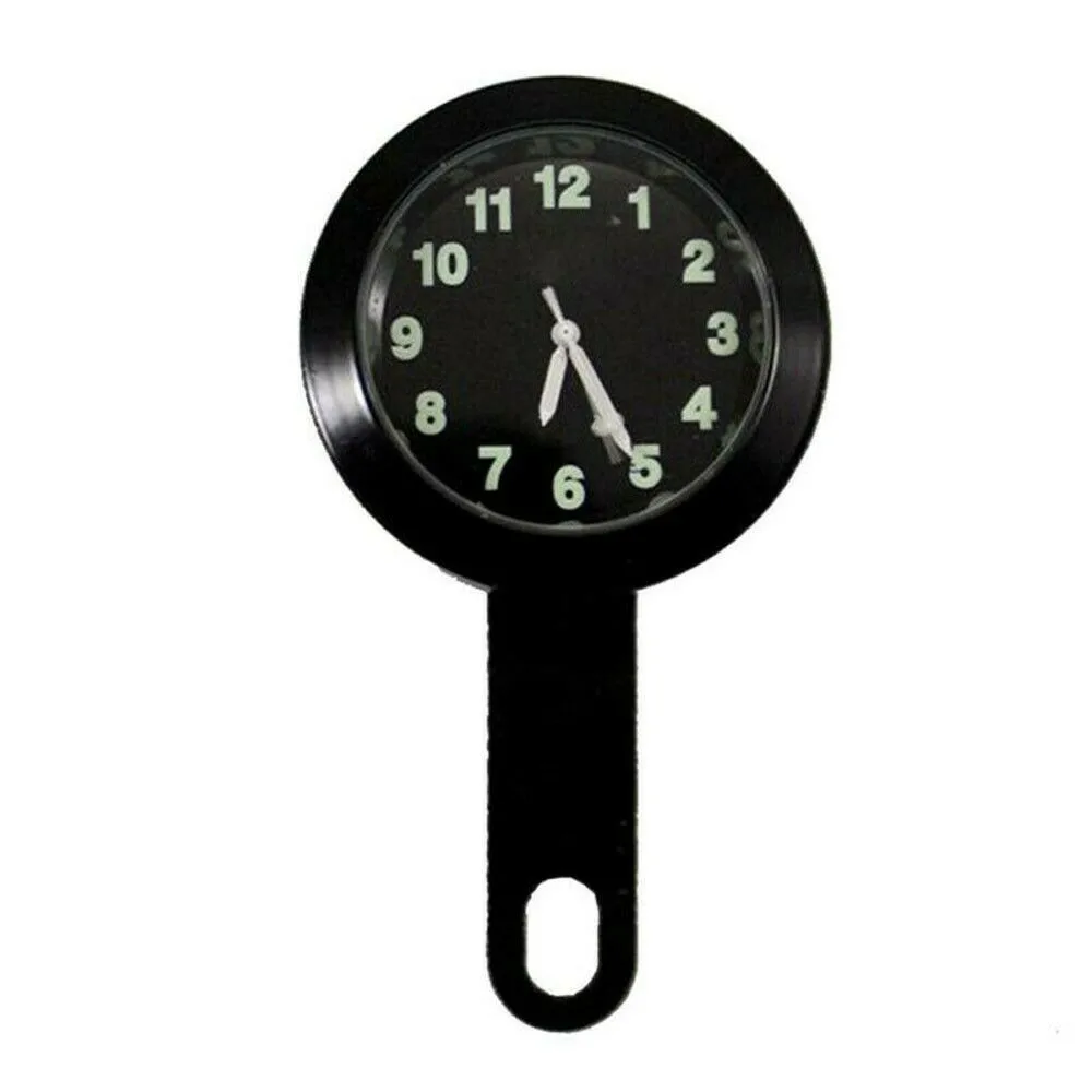 

1pc Universal Clock Motorbike Dial Handlebar Mount Waterproof Watch Accessories For Motorcycle ATV Bike