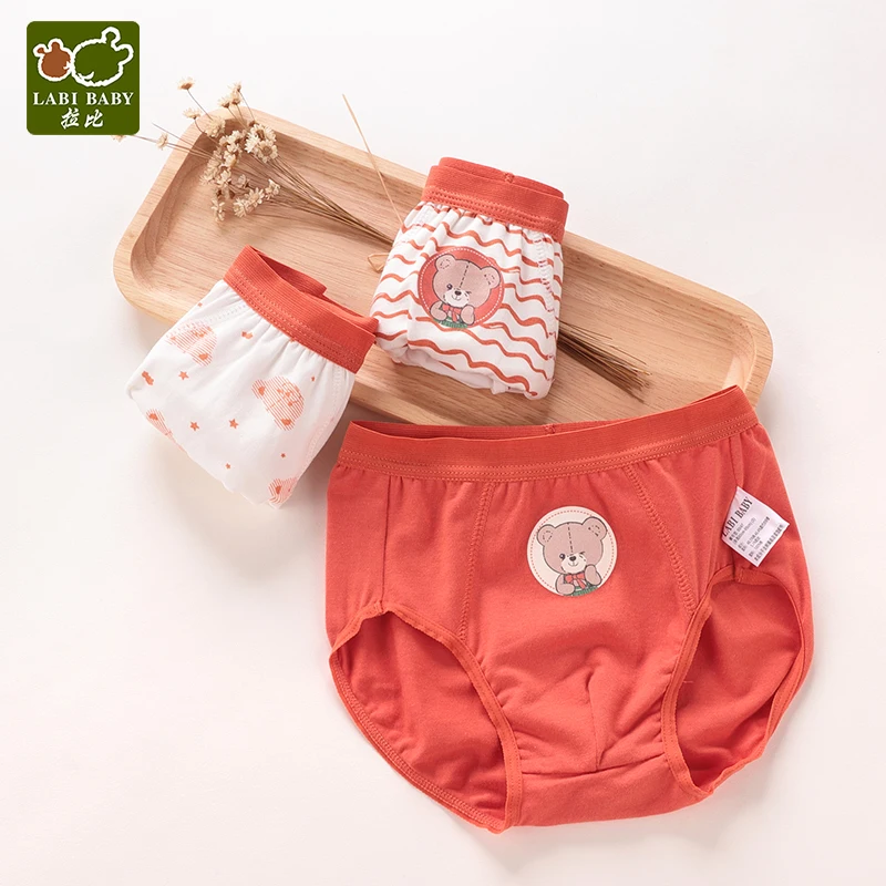 LABIBABY/комплект из 3 предметов нижнее белье для малышей трусы маленьких мальчиков с