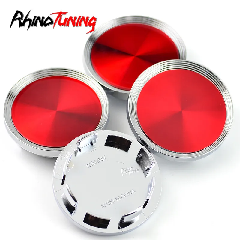 

4pcs 66mm 55mm Fit for Volkswagen Wheel Center Caps Hub Rims Hubcaps Cover Alloy Red Part Number 3B7601171 5G0601171