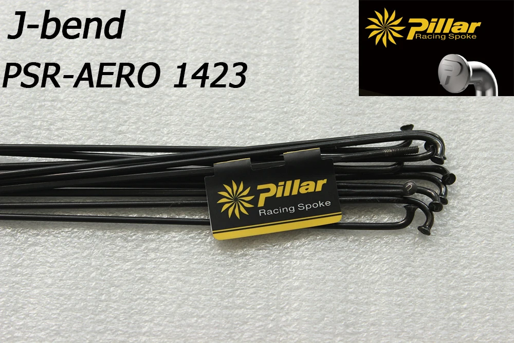 

Pillar PSR AERO 1423 aero spokes bike spokes straight pull flat spokes racing spoke J-bend Road spoke