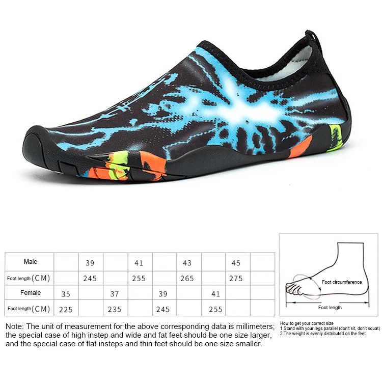 

Speedy Interference Water Shoes Lightweight and Comfortable Beach Swimming Shoes Breathable Ultra-light Protective Shoes New #W