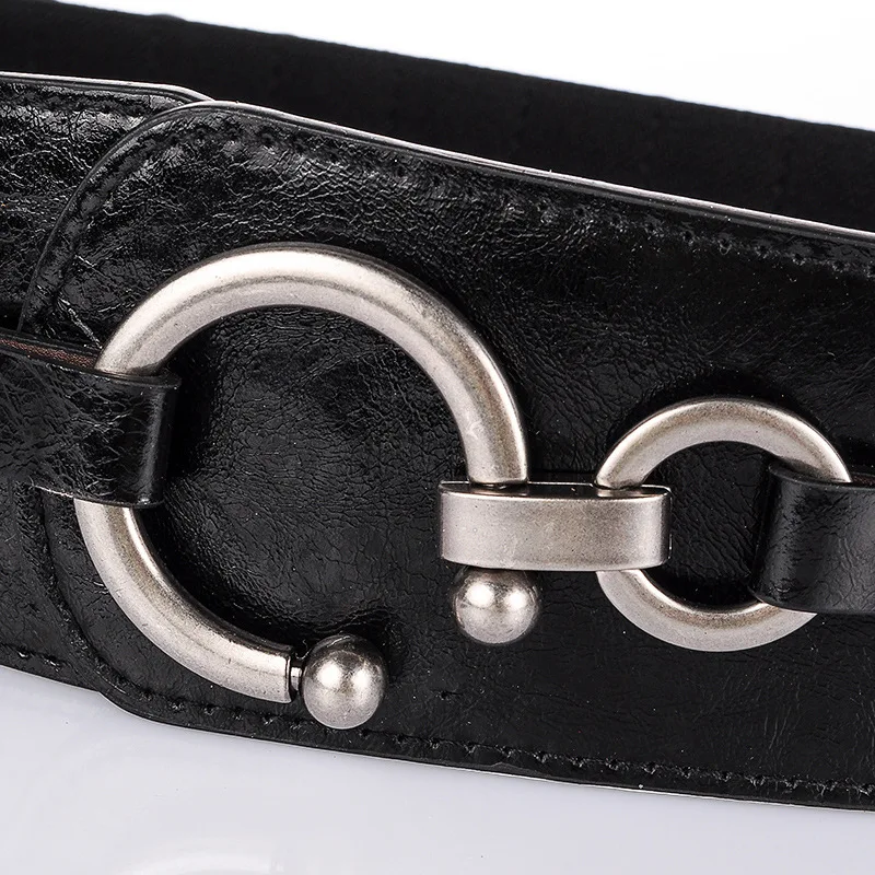 Хит продаж женский панк ультра широкий пояс эластичный корсет в форме тела