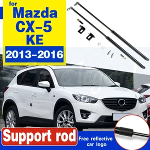 Для Mazda CX-5 CX5 KE 2013 2014 2015 2016 Автомобильный ремонт передняя крышка капота двигателя гидравлический стержень, пружинный упор амортизатор автомобильный Стайлинг