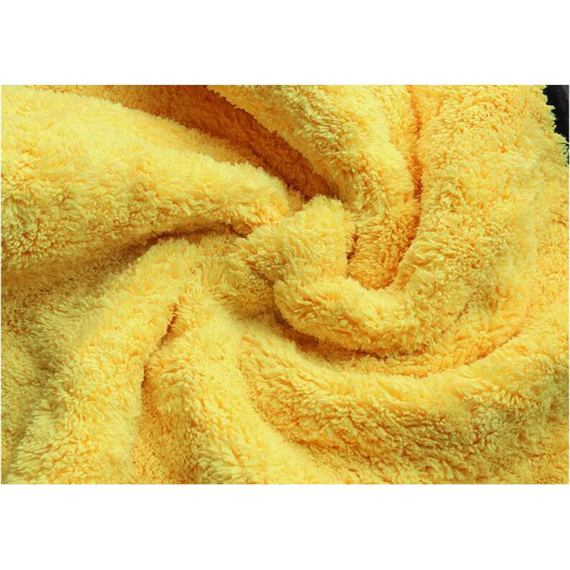 1 Pcs Professional car wash towel 30x40cm Super absorbent rag Washing Drying Towel Strong Thick Plush Car Cleaning Cloth | Автомобили и
