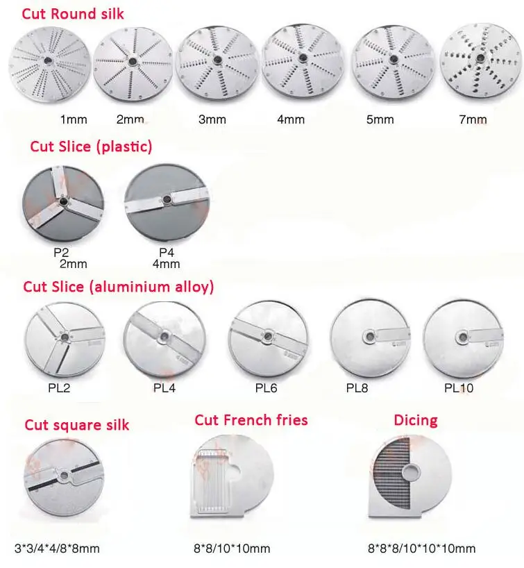 

Parts OF vegetable chopper potato Dicer slicer Cheese Grater Shredder
