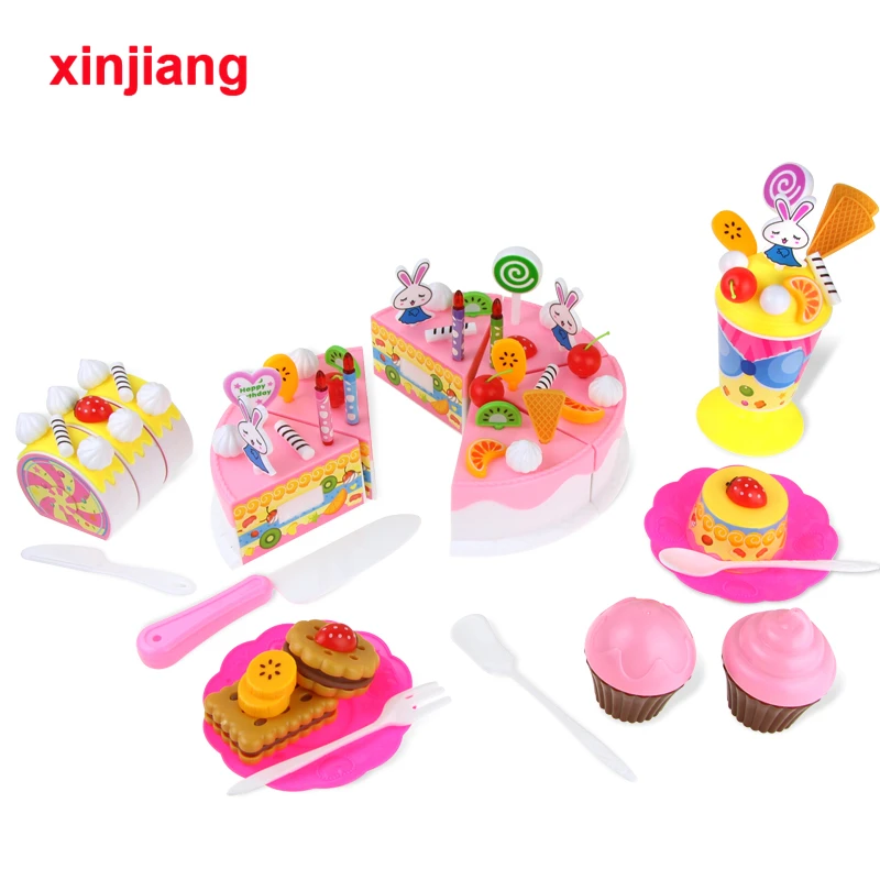 70 шт. набор игрушек для вырезания торта на день рождения сделай сам ролевая игра