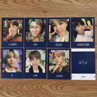 kpop bangtan boys lightcard smallcard official same style k pop jk v new korean fashion gifts postcard photocard fan favorites