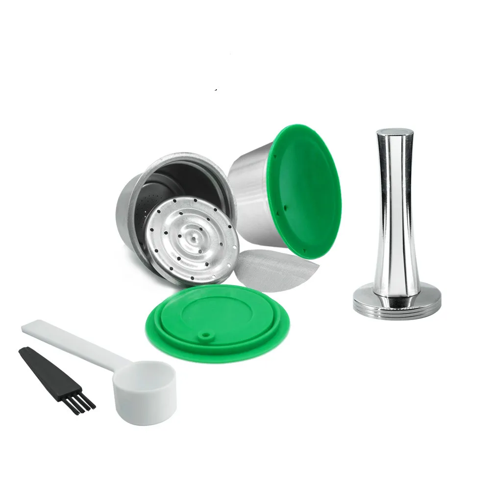 Склад в России многоразовые Нержавеющая сталь металлический Кофе капсулы