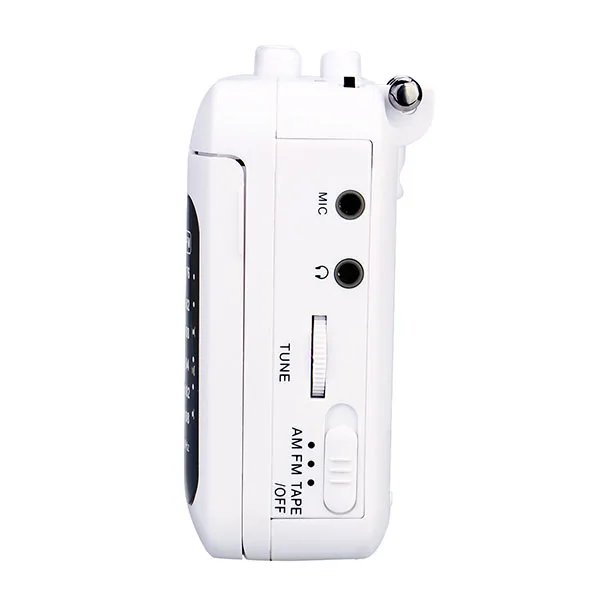 Retekess TR606 2 Band FM/AM портативное радио с воспроизведением кассеты Диктофон поддержка Встроенный/внешний микрофон Запись