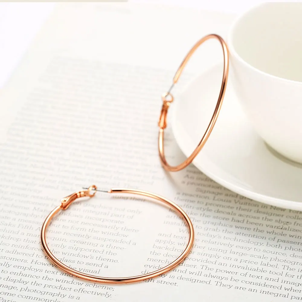 Viennois Light Gold Color Hoop Earrings for Women Round Simulated Pearl Female Trendy Jewelry | Украшения и аксессуары