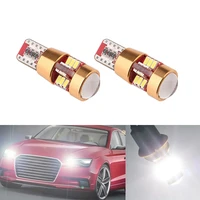 2x t10 w5w led bulb 3014 27smd 168 194 car accessories clearance lights reading lamp auto 12v white crystal blue red