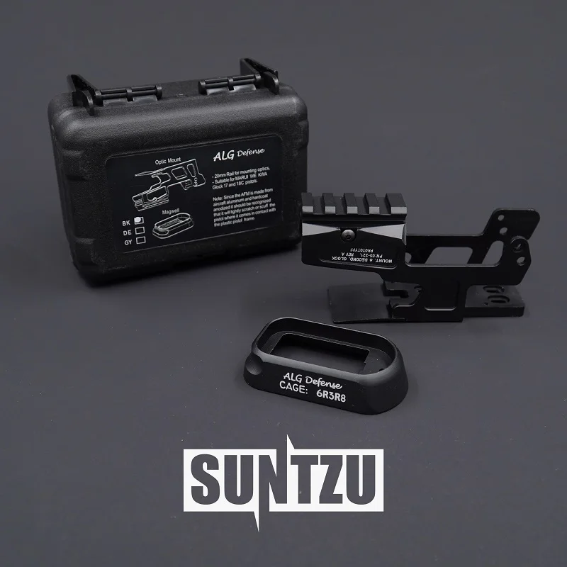 

ALG оборона 6 секунд установка тактический оптический прицел T1 T2 H1RMR Gen3 Glock 17 18C 22 24 31 34 35 с Magwell для страйкбола