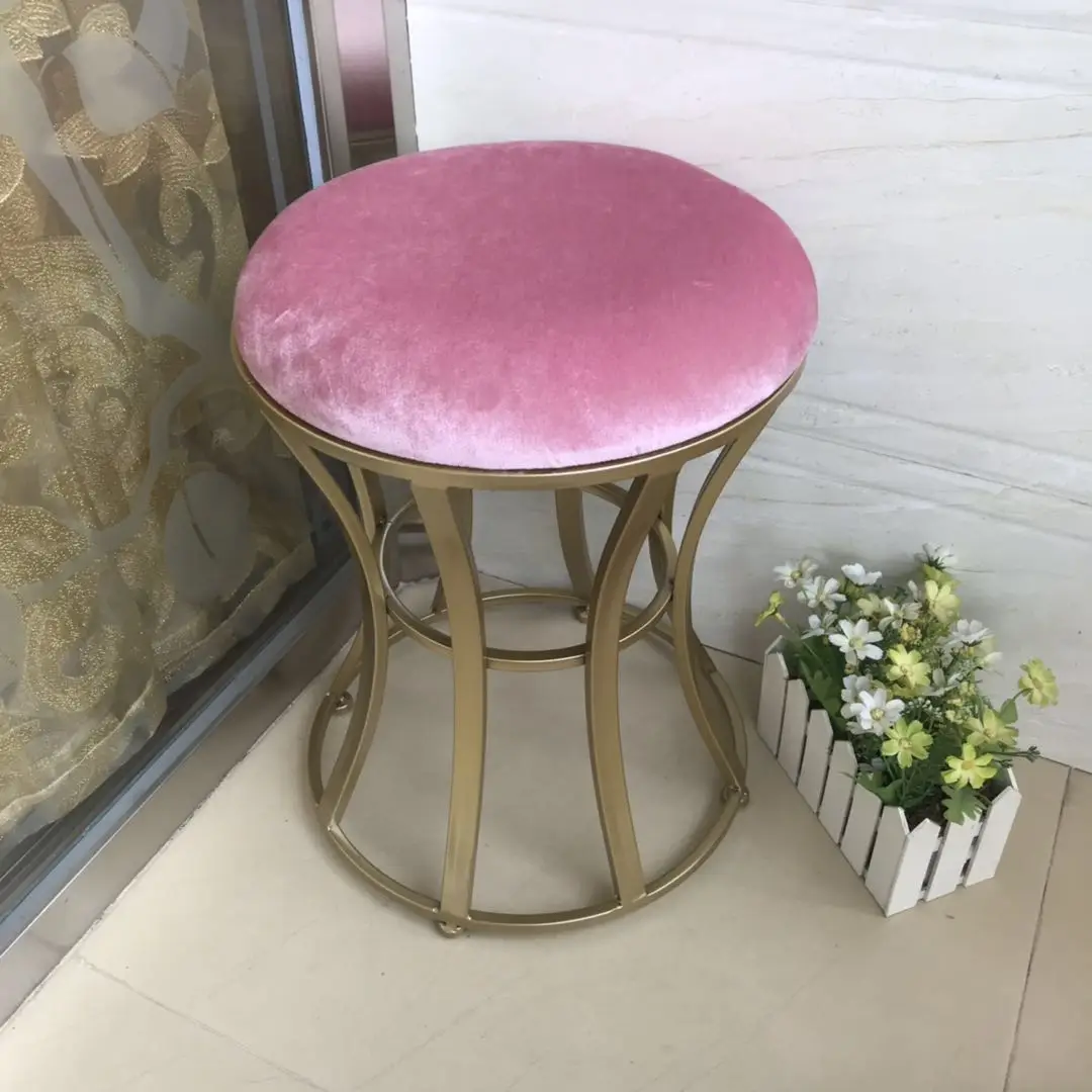 Tieyi сетчатый красный Ins стул для макияжа Золотая спальня туалетный современный