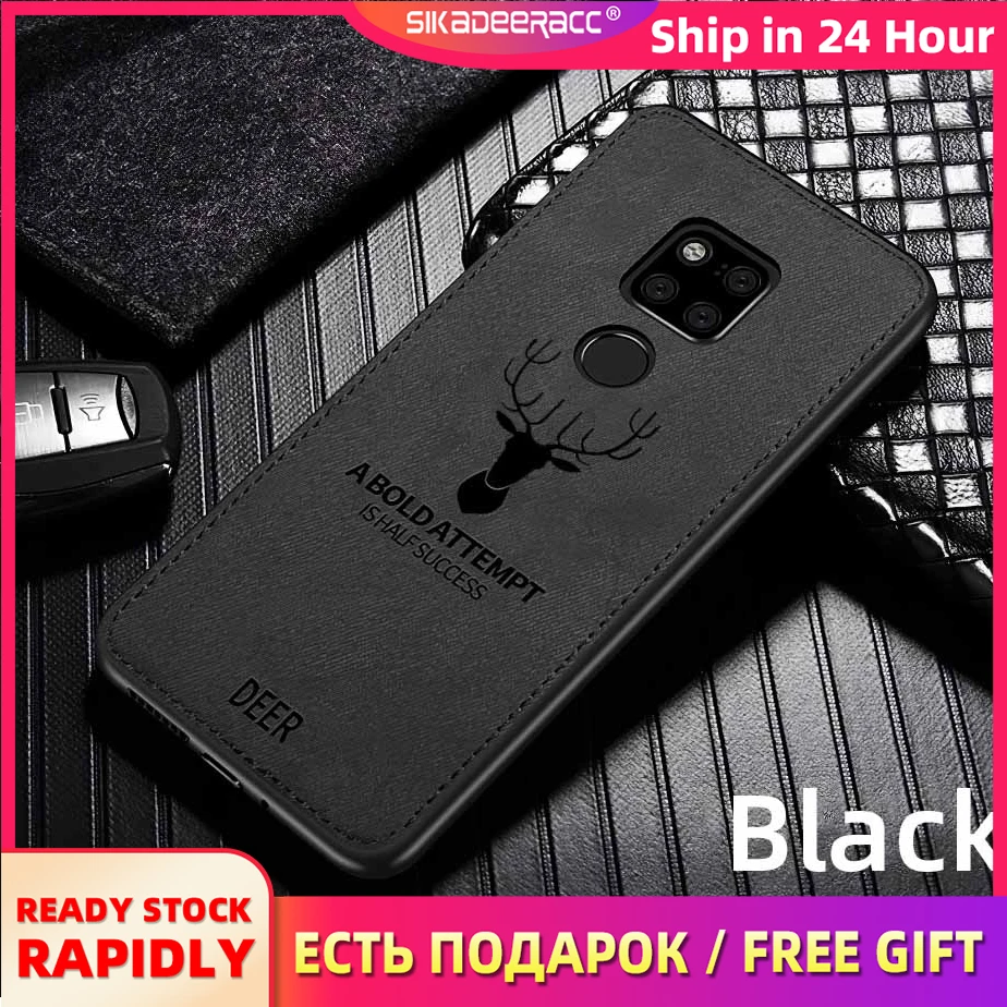 Тканевый чехол для телефона Huawei P30 Pro Lite Mate 20 20X 10 P20 Honor V10 V20 9i V9 Play Nova 4 3 3i
