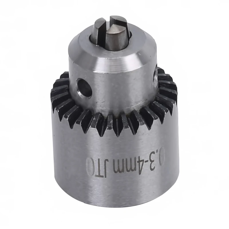 Mini Drill Chuck Micro 0.3-4mm JTO Taper Mounted And Wrench With Key 3.17mm Brass Lathe Accessories | Инструменты