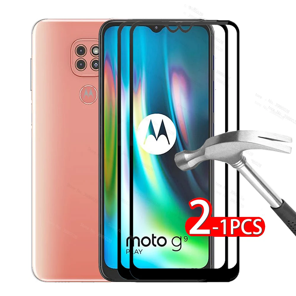 1 2 шт. закаленное стекло для moto g9 play motorola g 9 2020 6 5 дюйма защита экрана motog9 g9play