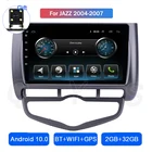 Авторадио Аудио-Видео Стерео FM Wifi головное устройство плеер для Honda Jazz 2004 2005 2006 2007 Android автомобильный мультимедийный GPS-навигатор