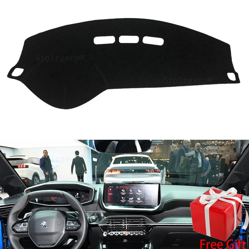 Накладка на приборную панель для Peugeot 208 2012 ~ 2019 Active привлекательный GTI 2015 защита от