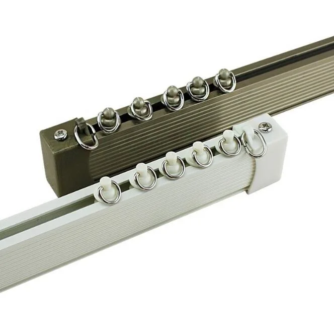 Высокое качество прямой/bay окно гибкий Изогнутый Карниз для занавески