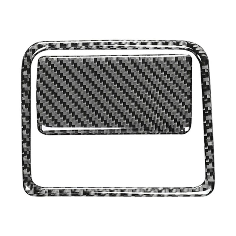 

Carbon Fiber Copilot Glove Box Handle Cover Trim for Mazda 3 Axela 2014 2015 2016 2017 Interior Accessories