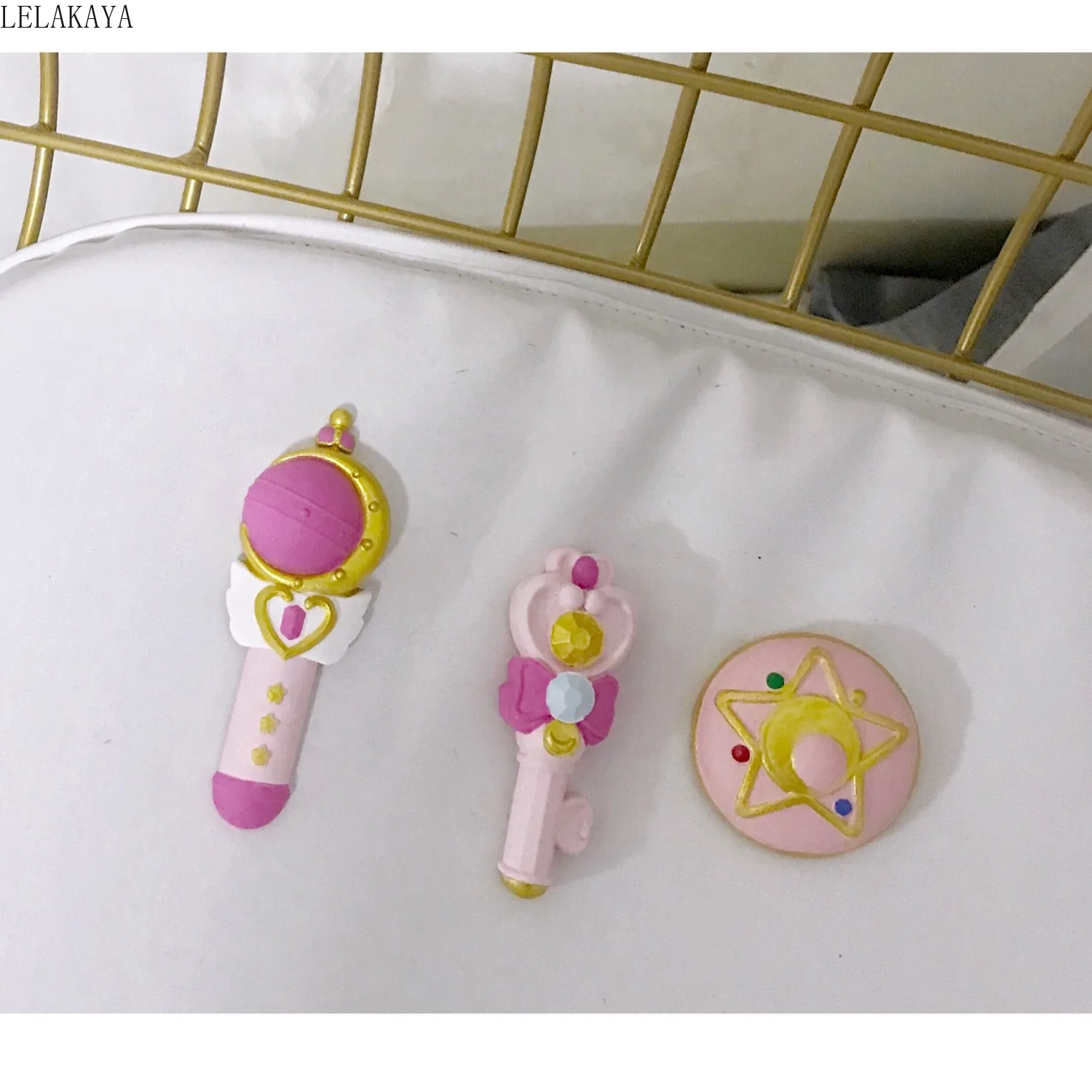 Card captor sakura розовый Луна автомобиля гипса декора твердое ароматерапии экшн