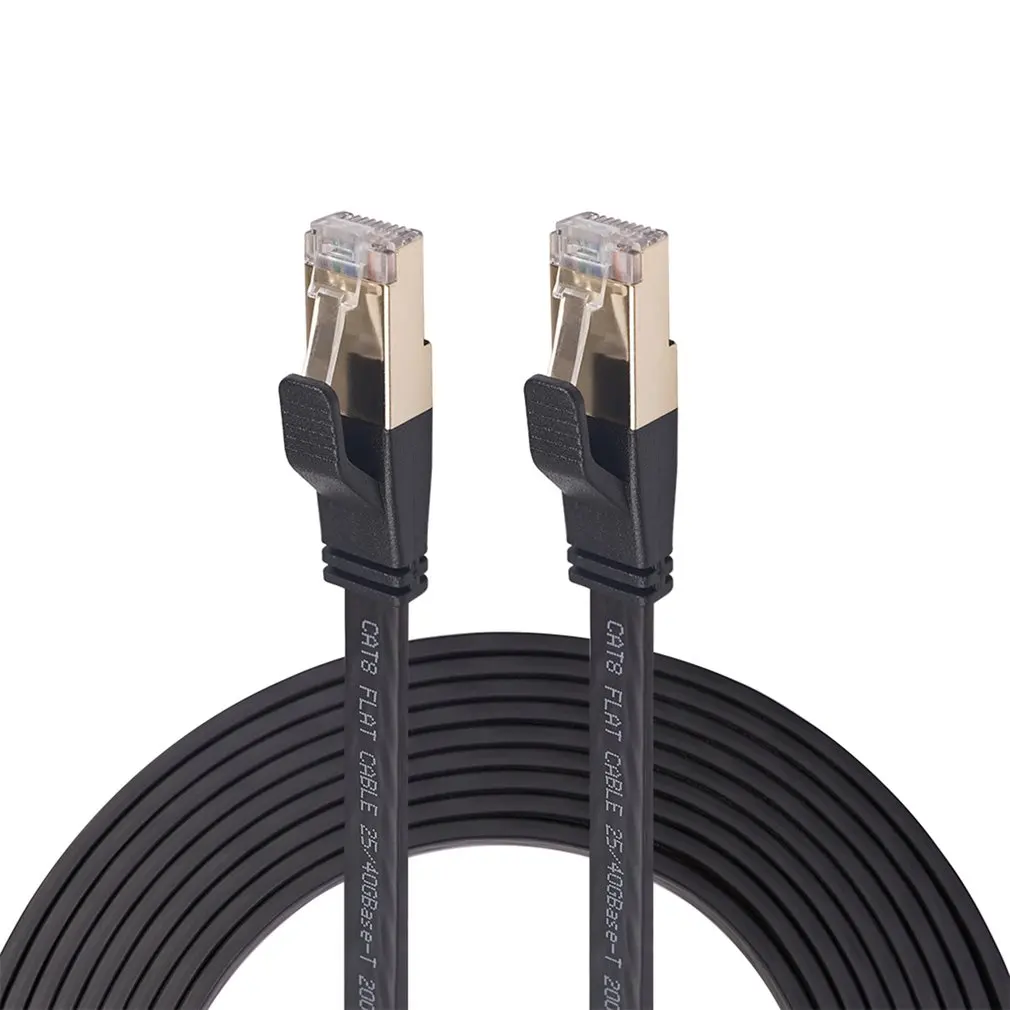 

Cat8 Ethernet Cable SFTP 40Gbps Super Speed Cat 8 Network LAN Patch Cord RJ45 Connector for Router Modem PC 5M/10M/20M