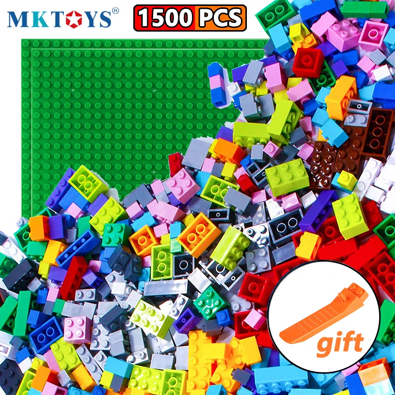 MKTOYS Классический конструктор 270 1500 шт. наборы россыпью образовательные
