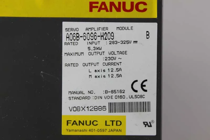 Телефон с сервоприводом стандарта FANUC проверенный модуль управления ЧПУ ок A06B 6096