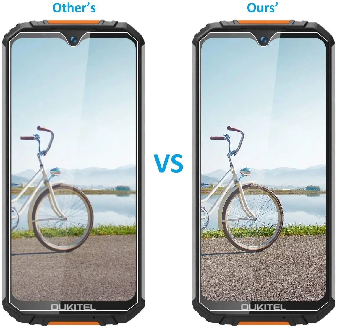 Закаленное стекло для Oukitel WP6 Стекло 9H 2.5D Защитная пленка Взрывозащищенный