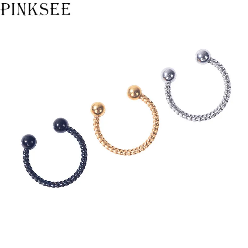 1 шт. кольцо для пирсинга ноздрей из нержавеющей стали|Украшения тела| |
