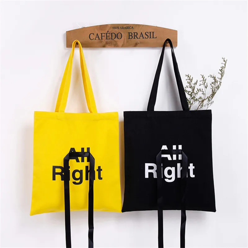 

shopper bag women cotton bag top handle shoulder bag shopping handbags recycling tote large capacity women bags canvas tote