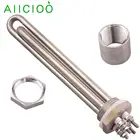 Нагревательный элемент для солнечной воды, Нагреватель энергии ветра, погружной трубчатый водонагреватель постоянного тока, нагревательный элемент для кемпера 12 В24 В36 В48 в