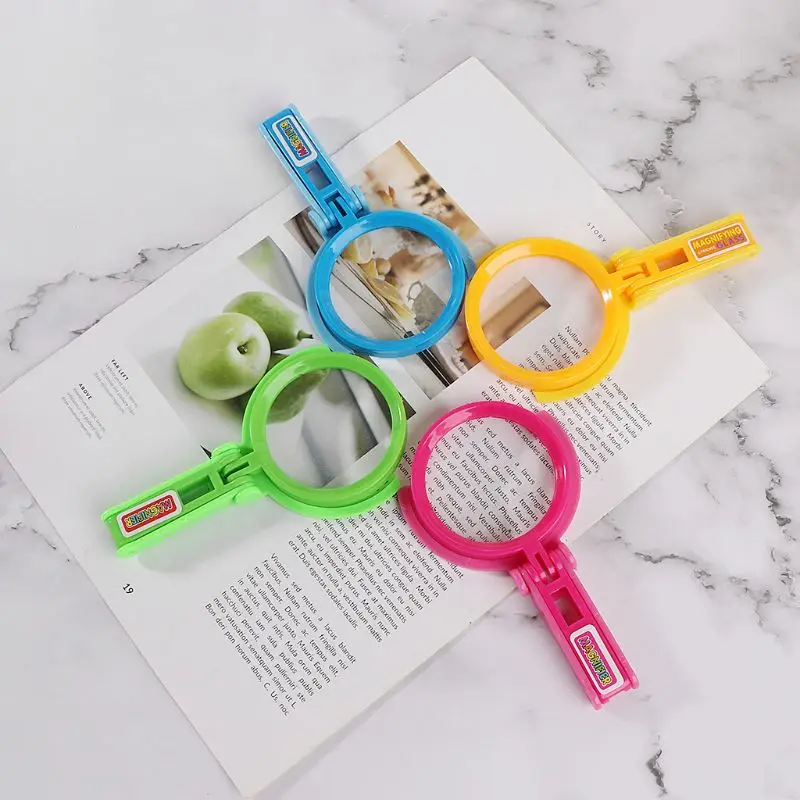Складной мультфильм Лупа канцелярская бумага для детей научно