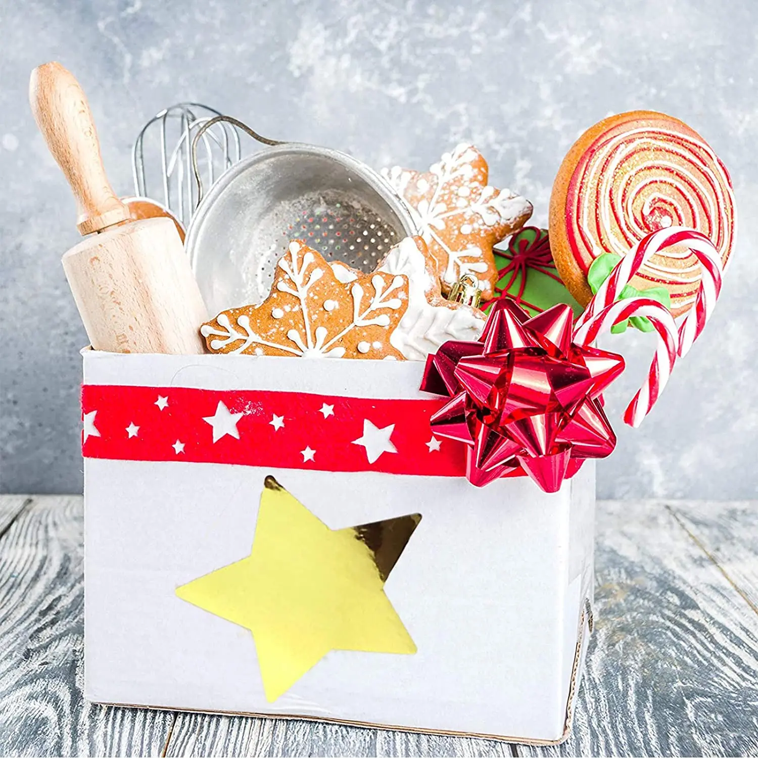 Наклейка с золотыми звездами умная наклейка клейкой этикеткой 2 дюйма 500 шт. в