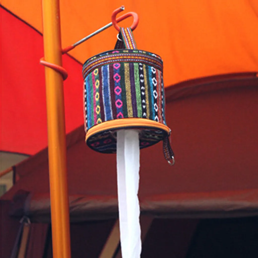 1 шт. кемпинг туалет Бумага держатель рулона чехол Коробки Тканевая обложка